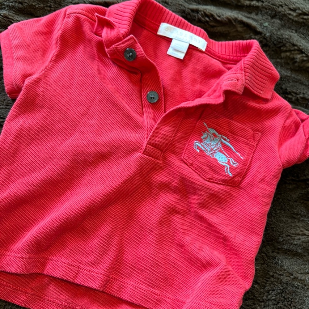 Baby Burberry polo